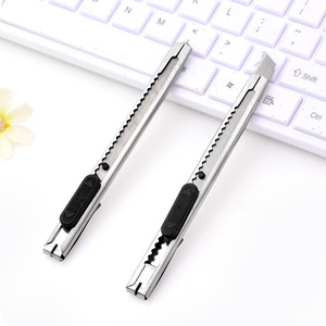 Cuchillo multiusos pequeño, cortador de papel, cortador de papel tapiz metálico, cuchillo para entregas rápidas, cuchilla para grabar cinta adhesiva - Product Image 1