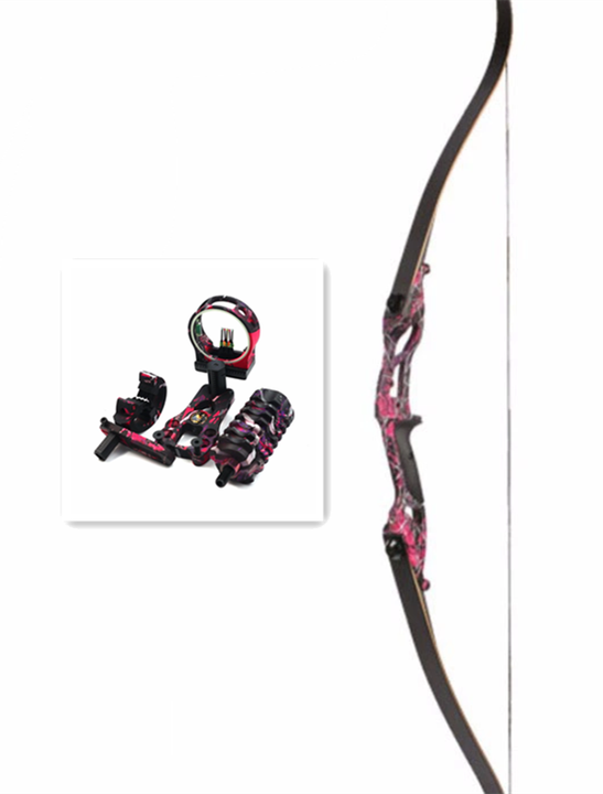 Toparchery – 12 Flèches En Carbone Mixtes, 30 Ou 40lb, Arc Droit