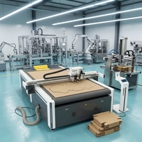 Machine de découpe d'échantillons de carton ondulé CNC pour l'industrie de l'emballage