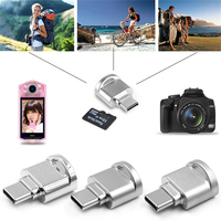 Wholes Adaptateur de prise USB Type c vers Micro TF Adaptateur de lecteur de carte mémoire pour ordinateur Macbook Phone, appareil photo, ordinateur portable