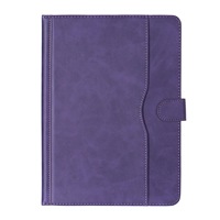 Étui universel pour tablette en cuir PU à motif vache, double couleur, avec crochet de traction aux quatre coins, disponible en 7, 8, 9, 10 et 12,4 pouces