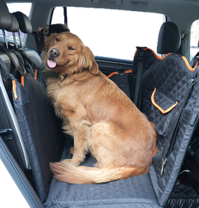 Asiento para Mascotas Plegable y Resistente a Arañazos, Diseño 2025, Material de Algodón Oxford con Estampado de Animales, Cesta para Perros para el Asiento Trasero del Coche - Product Image 4