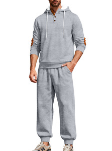 Jin ZHI <span class=keywords><strong>yuang</strong></span> thể dục giản dị Mùa Thu độ đàn hồi cao thường xuyên phù hợp với nửa Zip thoáng khí t Áo Hoodie Bộ thể thao chạy - Product Image 3