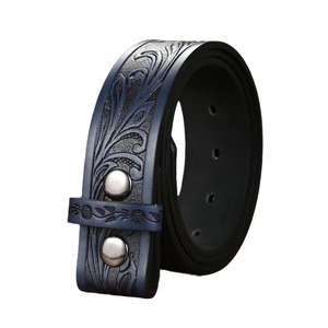 Cintura Western Cowboy Vintage Personalizzata Unisex Senza Fibbia in Lega, Design Versatile Goffrato per Uomo <span class=keywords><strong>Donna</strong></span>, Disponibilità all'Ingrosso - Product Image 5