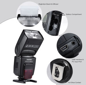 YONGNUO YN568EXIII YN568-EX III sans fil TTL HSS Flash Speedlite pour <span class=keywords><strong>Canon</strong></span> 1100d <span class=keywords><strong>650d</strong></span> 600d <span class=keywords><strong>700d</strong></span> pour Nikon D800 D750 D7100 - Product Image 2