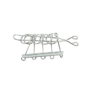 Puzzle Metallico di Alta Qualità, Rompicapo 3D in Ferro, Gioco di Assemblaggio, Set di Fili Metallici, Regalo Perfetto, Sfida Mentale - Product Image 4