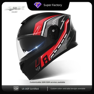 Cascos de Motocicleta <span class=keywords><strong>con</strong></span> Intercomunicador <span class=keywords><strong>Bluetooth</strong></span>, Impermeables, Integrales, Homologados por DOT y ECE para Calle, Deporte y Turismo - Product Image 4