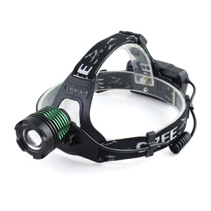 T6 Headlamp Rotatable Zoom Led Rechargeable 2000 Mah Battery For Fishing Outdoor Use - Product Image 1