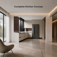 Meuble de cuisine moderne sur mesure en chêne massif blanc, résistant à l'eau, écologique, avec rangement multifonctionnel pour hôtels et restaurants
