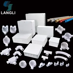 PVC-U Thương Hiệu He Tiêu Chuẩn Anh Kết Nối Nhanh Tất Cả Các Loại Nhà Sản Xuất Ống Dẫn Ánh Sáng Khớp Nối Ống PVC U