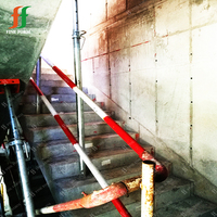 Système de coffrage en aluminium sur mesure pour escaliers en béton, coffrage réutilisable de haute précision pour la pose in situ