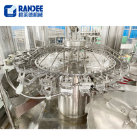 Ligne de production complète de mise en bouteille automatique de liquides, machine de remplissage de bouteilles, machine de production de remplissage d'eau minérale pure