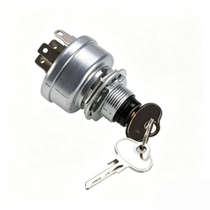 Interrupteur à clé d'allumage TCA15075 avec 2 clés pour <span class=keywords><strong>tracteur</strong></span> John Deere, tondeuse à gazon, véhicule utilitaire Gator, pièces détachées - Product Image 6