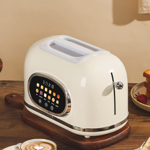 <span class=keywords><strong>Tostadora</strong></span> inteligente con pantalla táctil, <span class=keywords><strong>tostadora</strong></span> <span class=keywords><strong>de</strong></span> recetas para máquina <span class=keywords><strong>de</strong></span> pan, calefacción para el hogar - Product Image 1