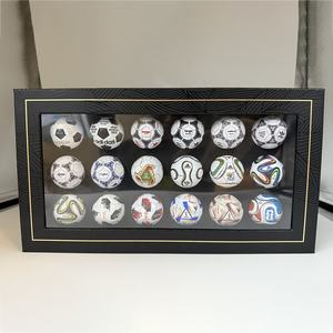 18 pièces/ensemble, ornements de fans de la Coupe du monde, objets de collection, matchs de football mondial de 1970 à <span class=keywords><strong>2022</strong></span>, mini ballon de football commémoratif, boîte cadeau, perles focales - Product Image 1