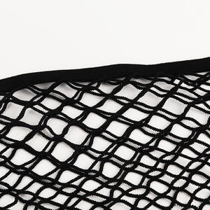Double Polyester <span class=keywords><strong>Mesh</strong></span> saku truk tempat tidur kargo <span class=keywords><strong>Net</strong></span> Pickup atap jaring kargo - Product Image 2