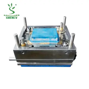 Boxes stackable plastic moving crate plastic turnover box with lid mould