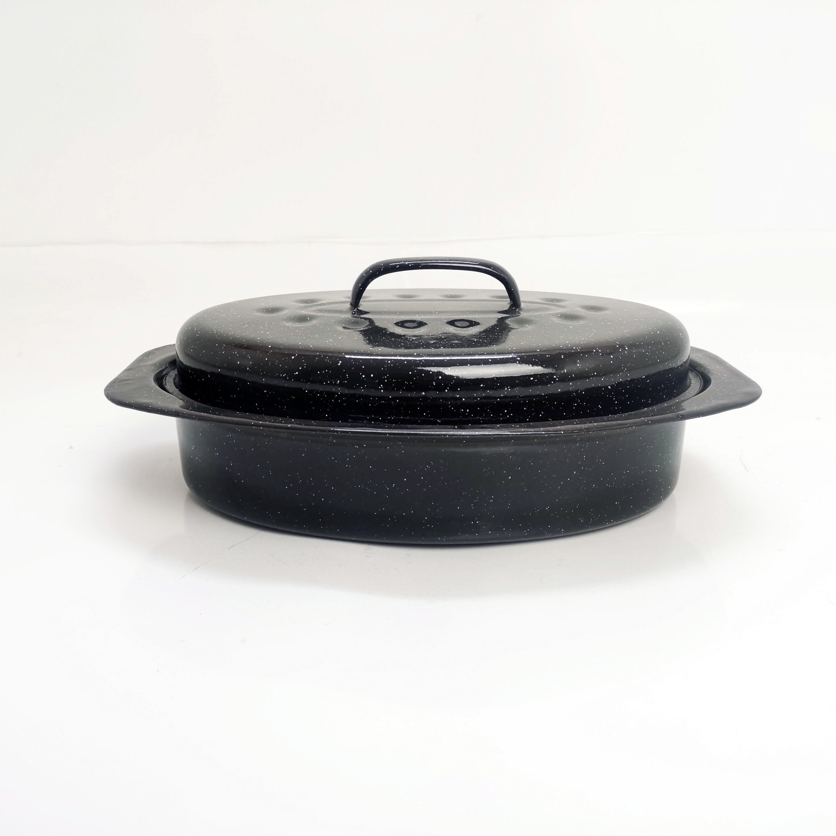 Negro con punto blanco