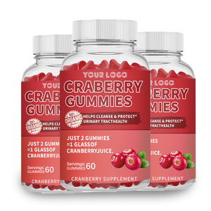 Thảo dược bổ sung để bảo vệ sức khỏe đường tiết niệu và làm sạch, OEM tùy chỉnh Cranberry Gummies trộn với <span class=keywords><strong>Berry</strong></span> Gummies - Product Image 5