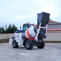 Camion malaxeur à béton certifié EPA, 8 m³, châssis 6x4, pour travaux routiers