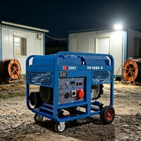 Générateur diesel YC18GF-3 Yuchai 18 kW, puissance maximale 20 000 W, monophasé/triphasé, refroidissement par air, avec AVR et roues