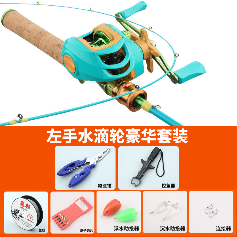 Gun handle - left-hand baitcasting reel - deluxe