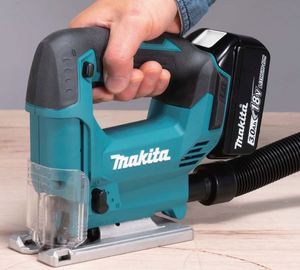 Scie sauteuse sans fil <span class=keywords><strong>Makita</strong></span> DJV186 18V rechargeable pour le travail du bois, outil de coupe portatif - Product Image 6