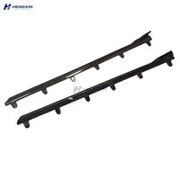 Sortie d'usine pour BMW Série 4 G22 G23 M-SPORT 2 portes 2021-2023 – Jupes latérales de type MP avec fibre de carbone