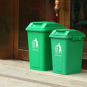 30 lít 20 lít không có bánh xe rác tái chế chất thải bin Nhựa thùng rác có thể bánh xe Thùng rác có thể - Product Image 2