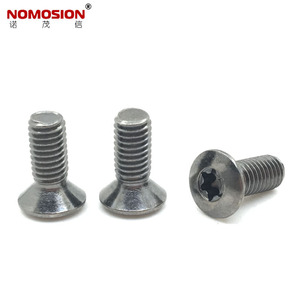 สกรูหัวจมแบบแบน NOMOSION M5 เกรด 10.9 เคลือบนิกเกิล สกรูเหล็กเมตริก - Product Image 2