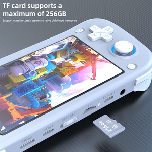 XF43 휴대용 게임 콘솔 4.3 인치 IPS 화면 듀얼 3D 조이스틱 3000mAh 레트로 비디오 게임 콘솔 - Product Image 5