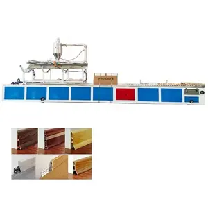 PP PS PE PVC WPC Skirting Board Sheet Making Machine Production Line/WPC Board Extruder/Profile Machine