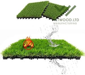 Portable Puzzle Gazon Artificiel <span class=keywords><strong>Tapis</strong></span> Tuiles <span class=keywords><strong>pour</strong></span> Football Football Cricket <span class=keywords><strong>pour</strong></span> <span class=keywords><strong>Patio</strong></span> Pelouse Jardin Polyvalent <span class=keywords><strong>pour</strong></span> Sports Aménagement Paysager - Product Image 3