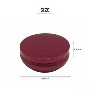 Boîte en fer blanc personnalisée professionnelle pour cosmétiques et cadeaux de festival, avec logo personnalisé, finition brillante, impression offset, forme <span class=keywords><strong>camée</strong></span>, marque TW - Product Image 2