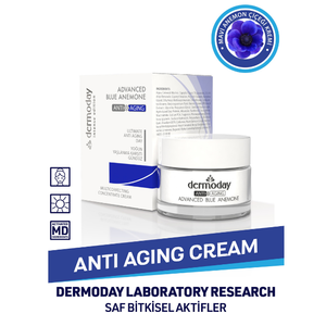 Crema de Día Avanzada Blue Anemone 50ml, Fórmula Antienvejecimiento con Péptidos y Ácido Hialurónico, Hidratación Profunda y Reafirmante de la Piel - Product Image 2