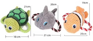 Sıcak Satış Yeni Stil Çevre Dostu İnteraktif Peluş Ses Çıkaran Köpek Oyuncağı - Product Image 5