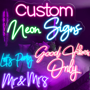 Dropshipping sans MOQ, enseigne néon <span class=keywords><strong>Nike</strong></span> personnalisée en silicone et acrylique pour vitrine de magasin, enseigne publicitaire, chambre à coucher - Product Image 1