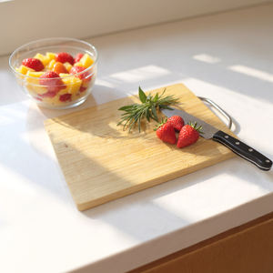 Tabla de cortar de bambú grande de lujo gruesa de cocina rectangular personalizada al por mayor de fábrica WDF - Product Image 6