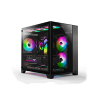 Gaming Pc Case ATX/MATX Full Tower Acrylic Boxed (OEM) V320 S920 Glass Computer Case Front Curved Glass Desktop Chassis