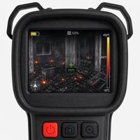 Caméra thermique LSJ S1200 pour pompiers, plage de température élevée 1200°C, résistance aux chutes de 2 m, écran LCD TFT 3,5 pouces, portée de recherche et de sauvetage 80 m/600 m