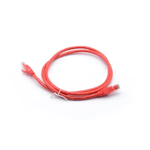 SHFO-LPC001 Factory Price Customized Length Network RJ45 Male Connector Jumper Colorful Cat.6 Cat.6A LAN Network Jumper Cable