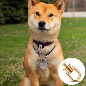 Tornillos de bola con anillo en D, botones de poste, remaches de bola dorados con anillo en D, anillos metálicos para correas de cartera y accesorios de calzado - Product Image 4