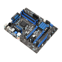 Carte mère MSI Z77A-G45 d'occasion avec chipset Intel Z77 prend en charge les processeurs Intel Core i7 /i5 /i3 de 3e génération utilisés pour les ordinateurs de bureau