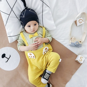 Venta al por Mayor de los Diez Productos Más Vendidos de China: Ropa de Lino y Algodón con Volantes, Monos Lisos para Bebé - Product Image 4