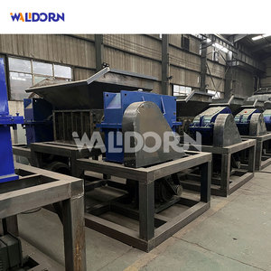Déchiqueteur multifonctionnel à double arbre Walldorn en plastique et alliage d'aluminium pour le recyclage des disques durs, des vêtements, des câbles et des déchets - Product Image 6