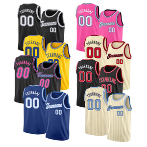 Maillot de basket personnalisé pour toutes les équipes, respirant, imprimé par transfert thermique, nom brodé, numéro cousu, taille plus - Product Image 2