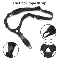 Ceinture tactique pour pistolet Accessoires de chasse Équipement tactique Sangle d'épaule pour pistolet à pointe unique Ceinture de corde avec Bu en métal