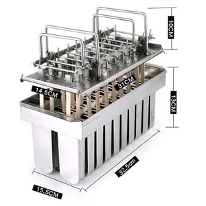 Nhà Máy Trực Tiếp Sản Xuất Chất Lượng Tốt Brazil Popsicle Khuôn Mexico Ice Lolly Khuôn Ice Pop Làm Khuôn Thép Không Gỉ - Product Image 2
