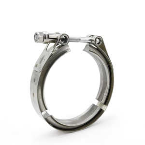 Produsen Cina 2.5 "3.0" 3.5 "4.0" inci baja nirkarat pipa knalpot mobil <span class=keywords><strong>Turbo</strong></span> <span class=keywords><strong>V</strong></span> klem Band - Product Image 5