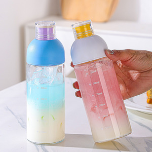 SARTLII Cold Brew Coffee Tea Botella de agua de vidrio con filtro - Product Image 5